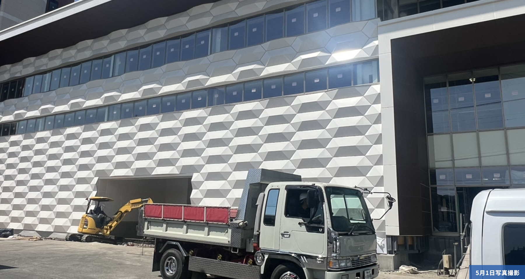 新工場建設中