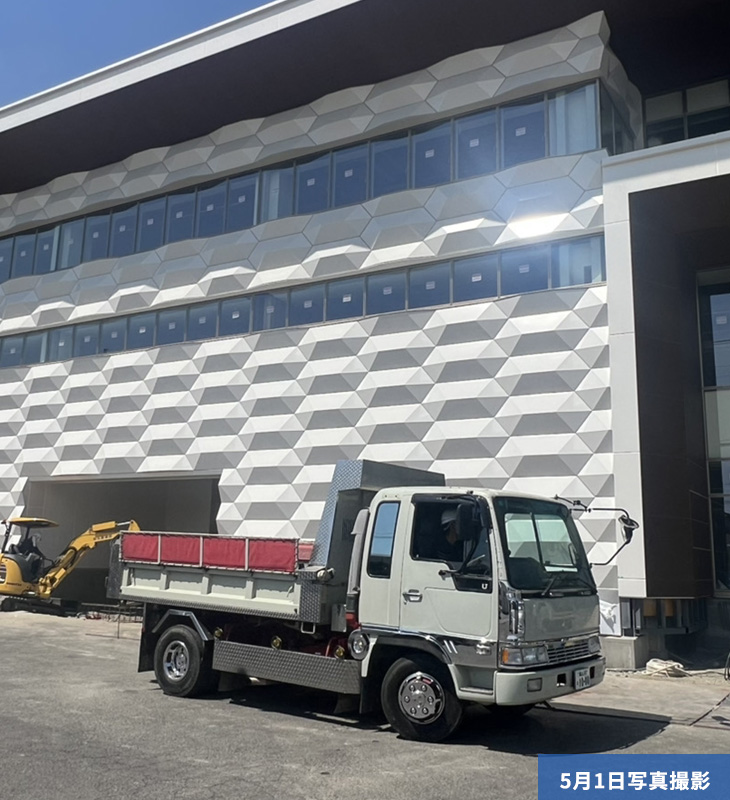 新工場建設中