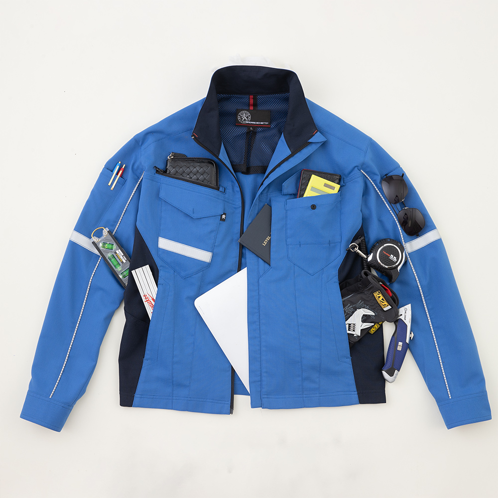ストレッチ 半袖ジャケット | 製品情報 | CO-COS：ユニフォームと作業 